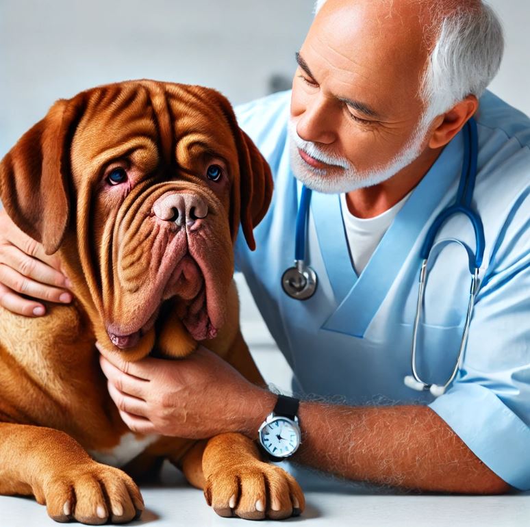 5 critères pour choisir une mutuelle pour un Dogue de Bordeaux âgé